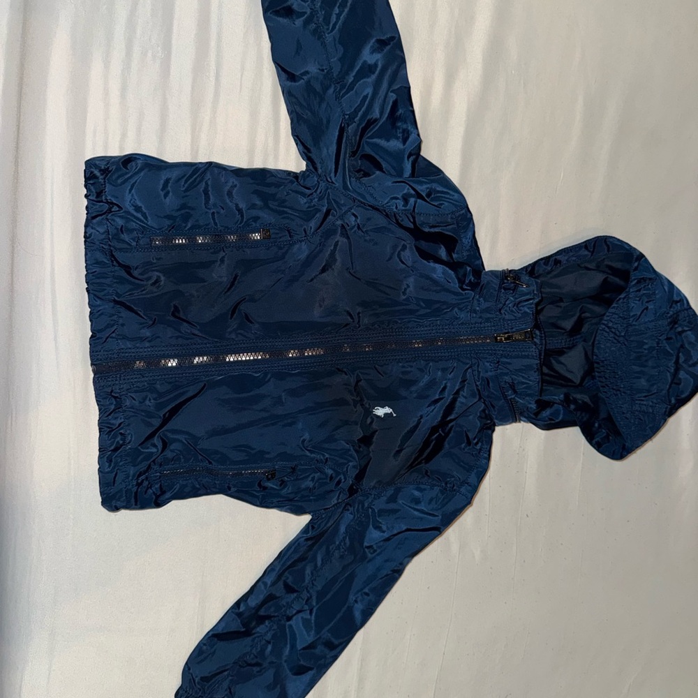 Polo by Ralph Lauren Navy Blue Kids Raincoat